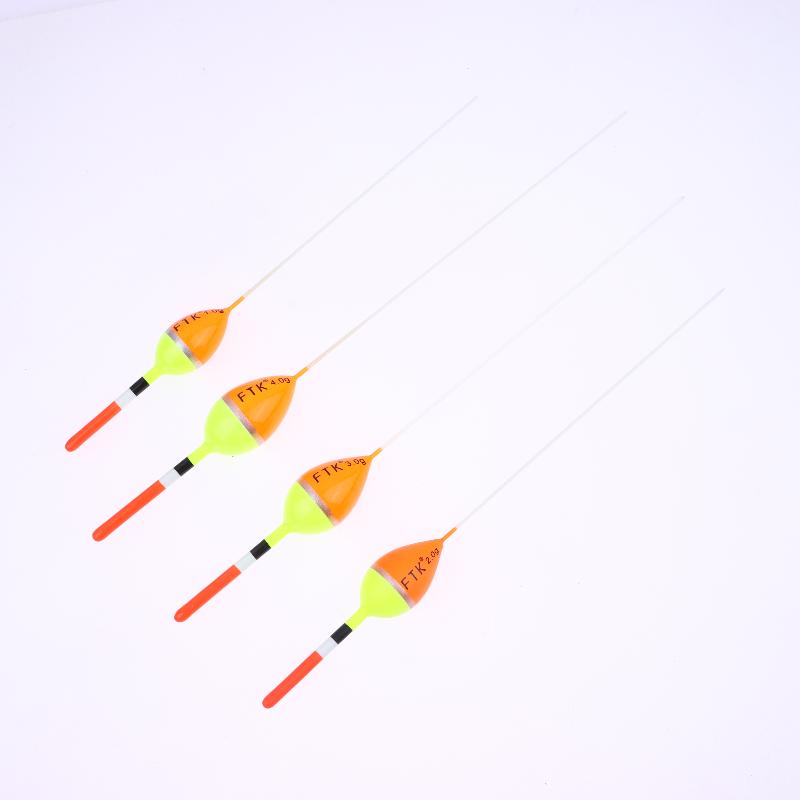 5Pcs Fishing Floats Vertical Buoy Barguzinsky Fir Float 18Cm-22.5Cm Buoyancy 1G-4G Fish Float For Carp Fishing