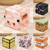Block Plush Minecraft Pillow With Sponge Core For Colorful Block Doll Design