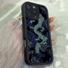 JT275 Green dragon kingdragon for iPhone 17 16 15 14 Pro Max Samsung S26 S25 Ultra A17 A16 A07 A56 Xiaomi 15T Redmi 15c Note 14 13 12 11  Soft Case