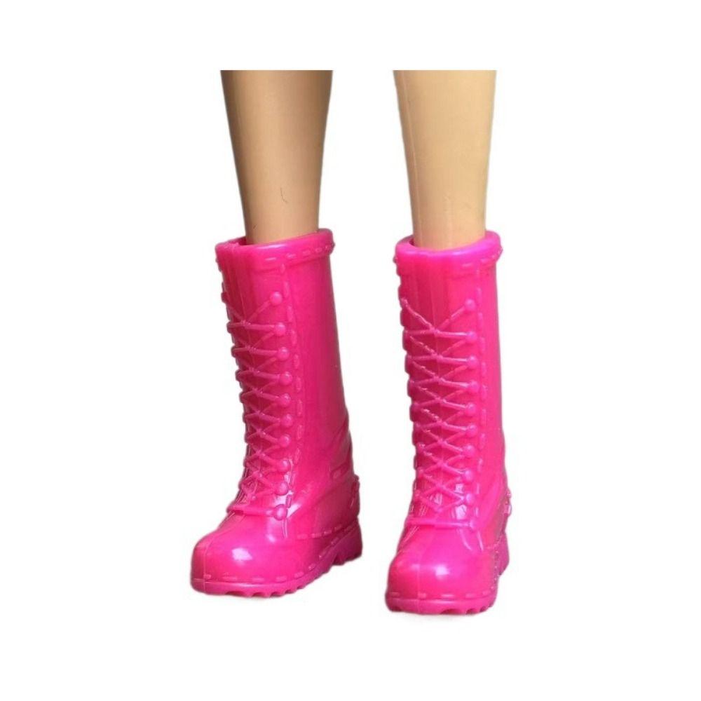 Fashion 1/6 Doll Sippers Shoes Sandals High Eyed Shoes Flat Shoes Fit Foot Length 2cm Dolls