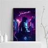 League of Legends Poster Aesthetic Vintage Gaming Wall Art Neon City Kda Sexy Akali Jinx Yasuo Anime Gamer Lover GIft Room Decor
