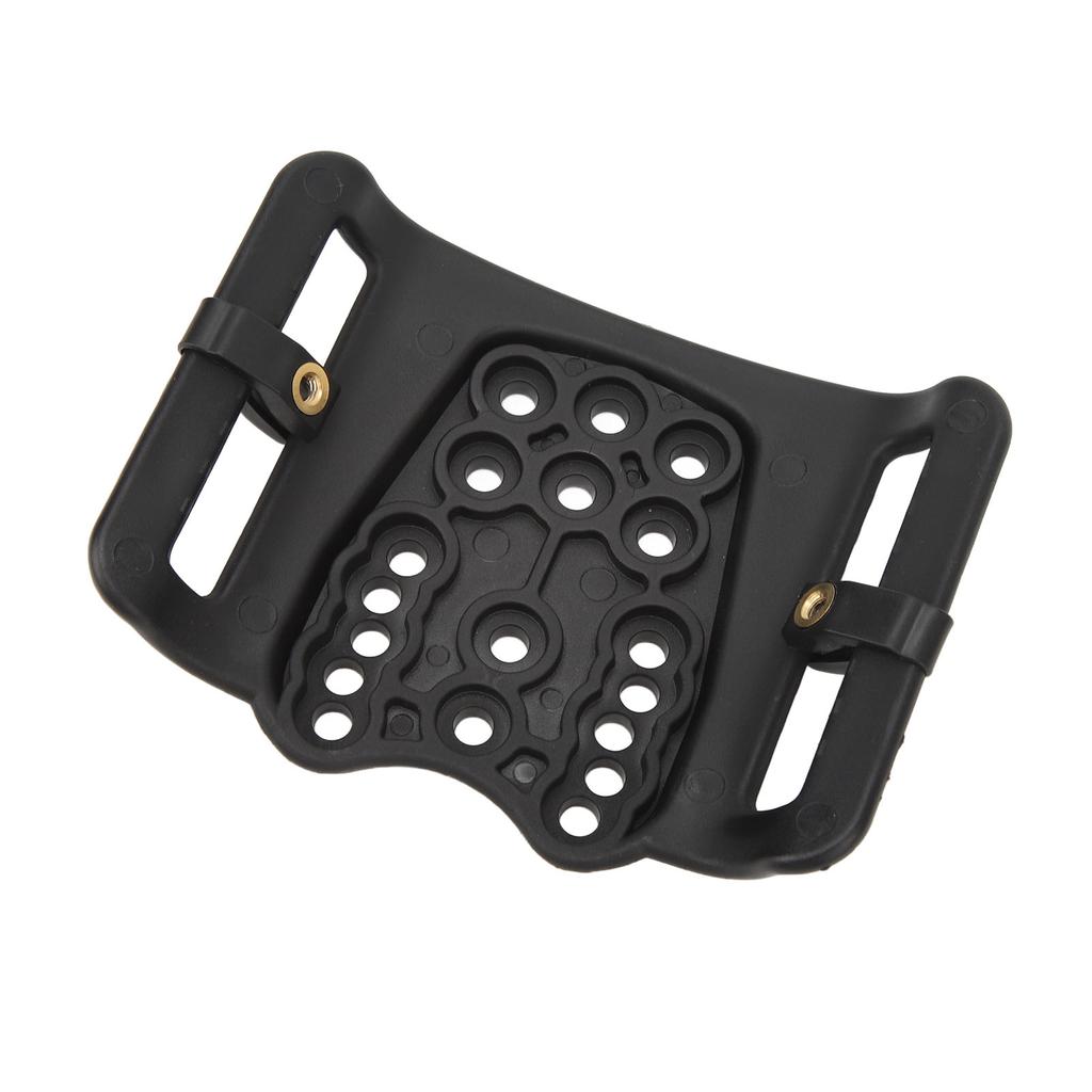 Adaptér pro rychlé uvolnění opasku Černý Volně nastavitelný Nylon Více otvorů Široce používaný Adaptér na bederní pás