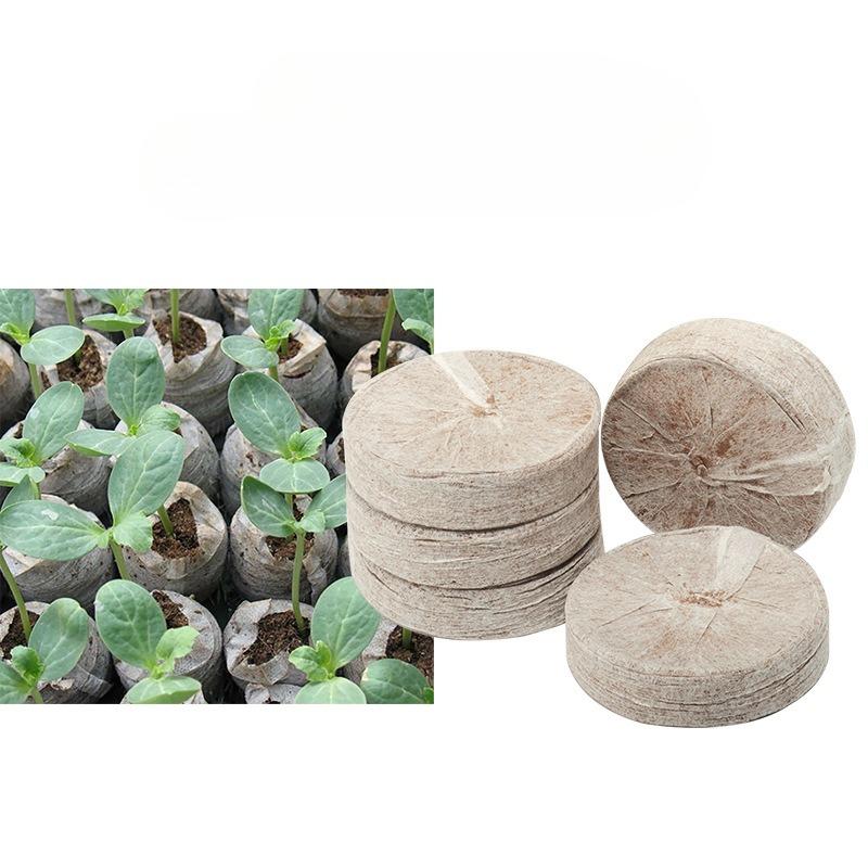 Fide bloğu besin toprağı sıkıştırılmış non-woven kumaş hindistan cevizi lifi sihirli toprak turba