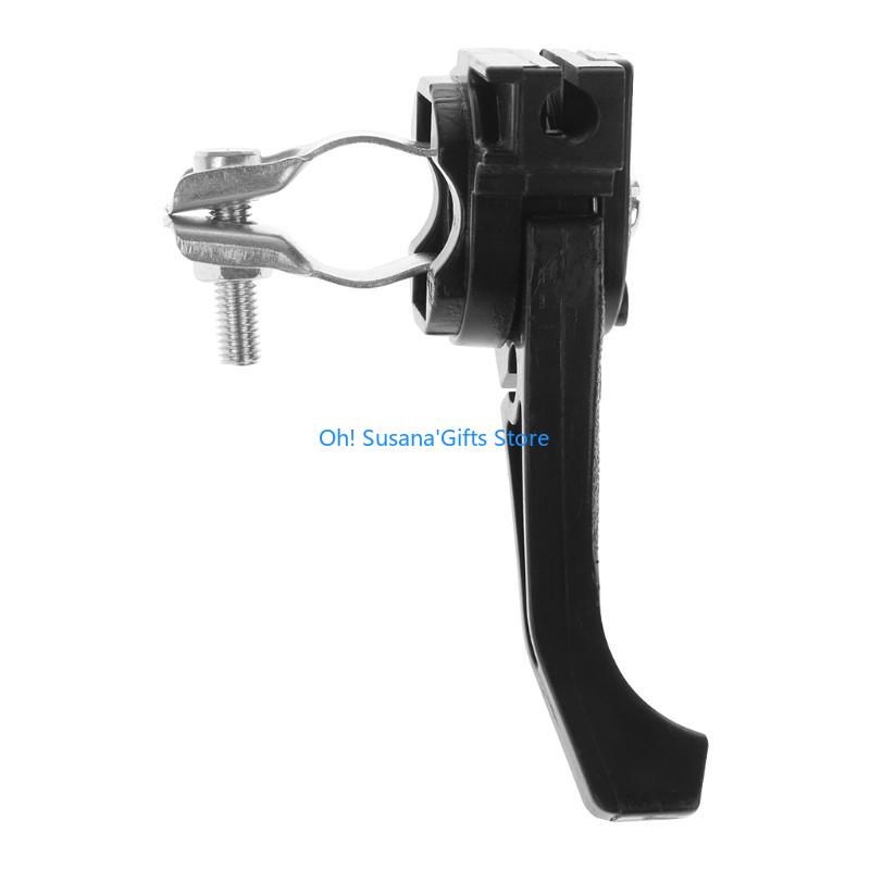 

090D Universal Lawn Mower Throttle Lever With Screw Fit For 23-27mm Handlebar Trimmer чорний