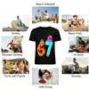 Food Print Number 67 Casual Top For Adults And Teens Pure Cotton T-shirt