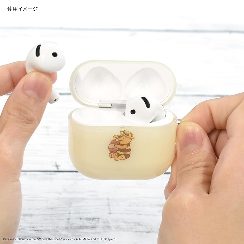 gourmandies disney characters / AirPods 4 correspondence soft case Winnie the Pooh DNG-241PO