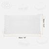 150/300pcs Lace Paper Doilies White Round/Oval/Rectangle Disposable Decorative Paper Placemats Hollow Flower Absorbing Papers