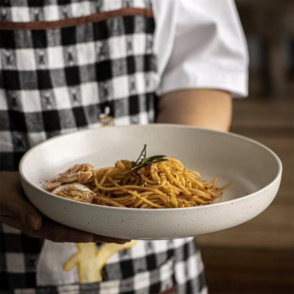 4pcs/Set Wheat Straw Plate Lightweight Unbreakable Reusable Dinner Dishes Plates Dishwasher & Microwave Safe for Kitchen Camping