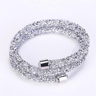 Bracelets Fashion Shiny Wrap Bracelet Full Bangle for Women KTY