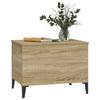 Coffee Table Sonoma Oak 60 X 44.5 X 45 Cm Particleboard