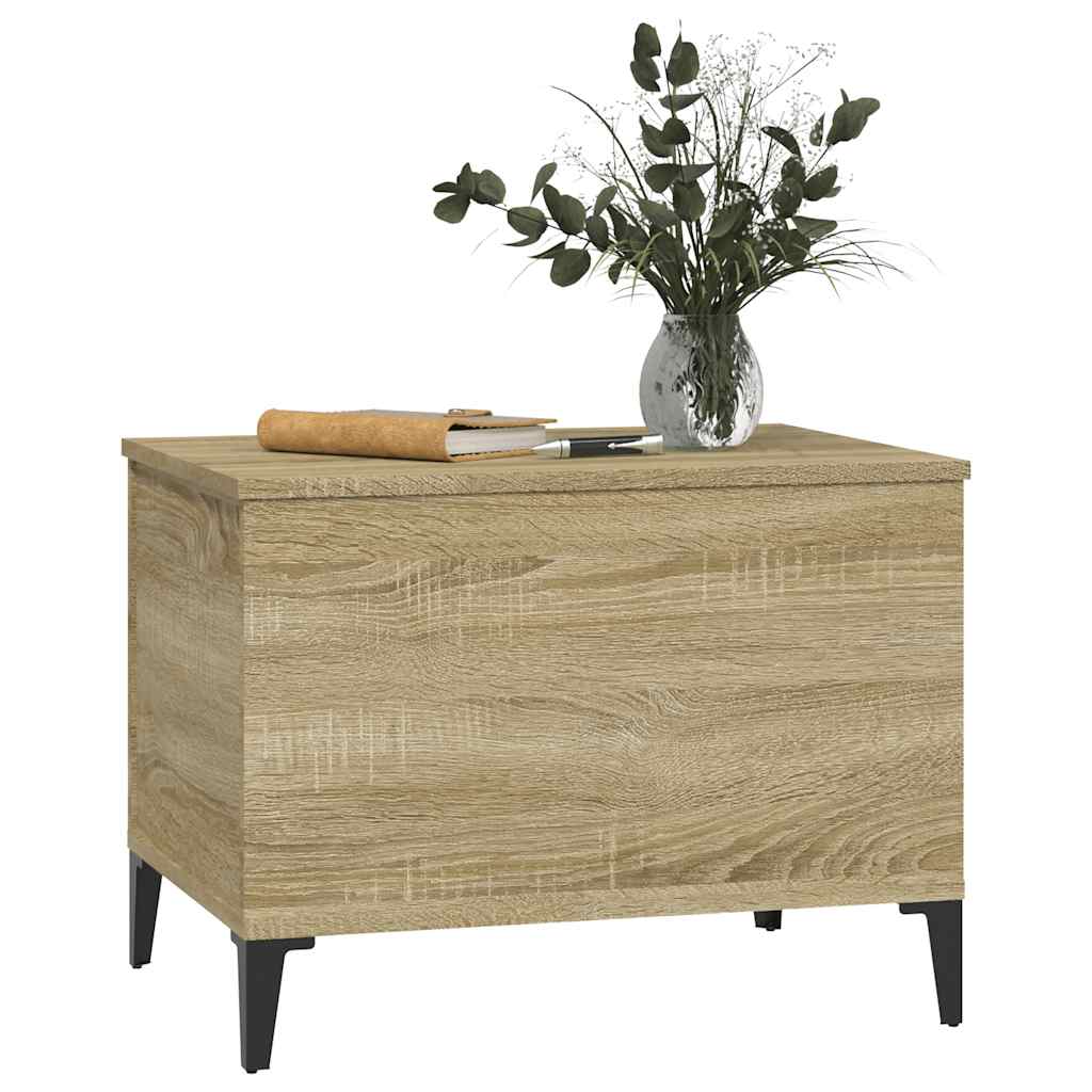 Coffee Table Sonoma Oak 60 X 44.5 X 45 Cm Particleboard