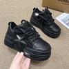 2024 Nye Vår Kvinner Chunky Sneakers Designer Pappa Sko Plattform Ulzzang Skinnsko Høst Pustende Casual Sportssko