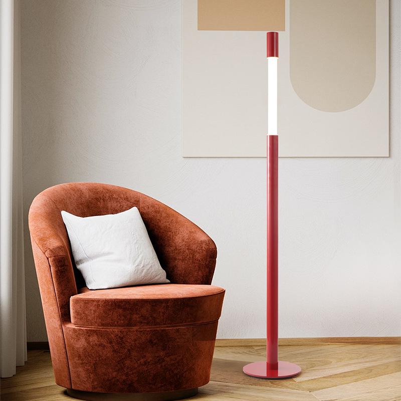 Nordic LED Floor Lamp: Elegant, Adjustable, Touchable Light for Living Room or Study