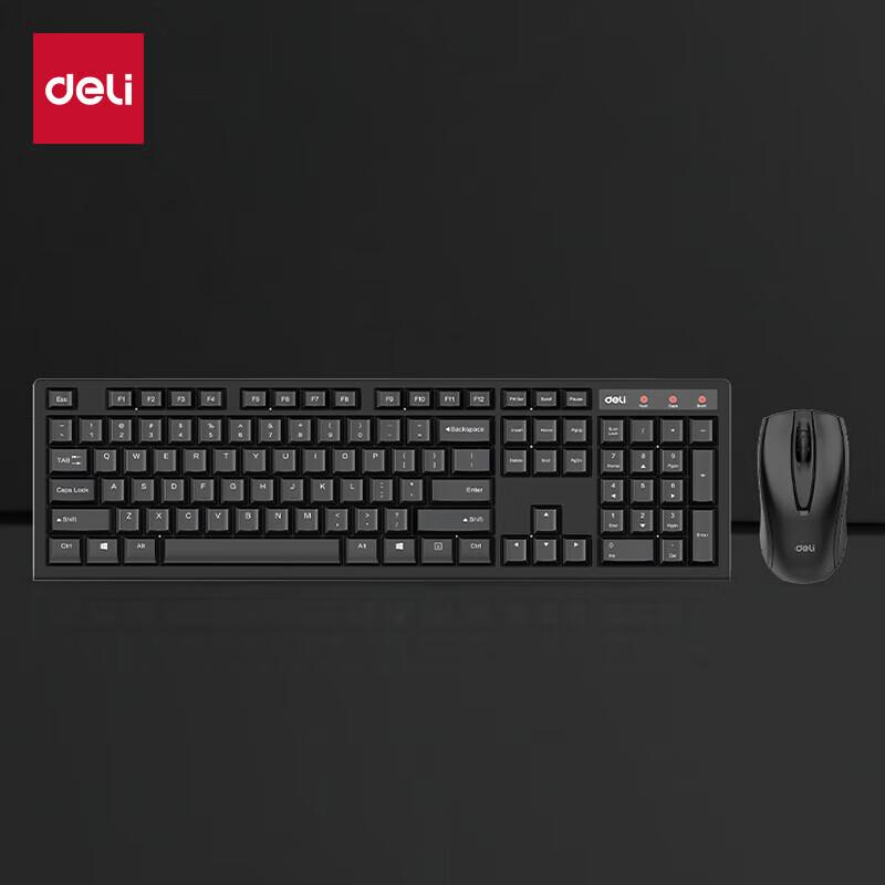 Deli Wireless Keyboard and Mouse Combo