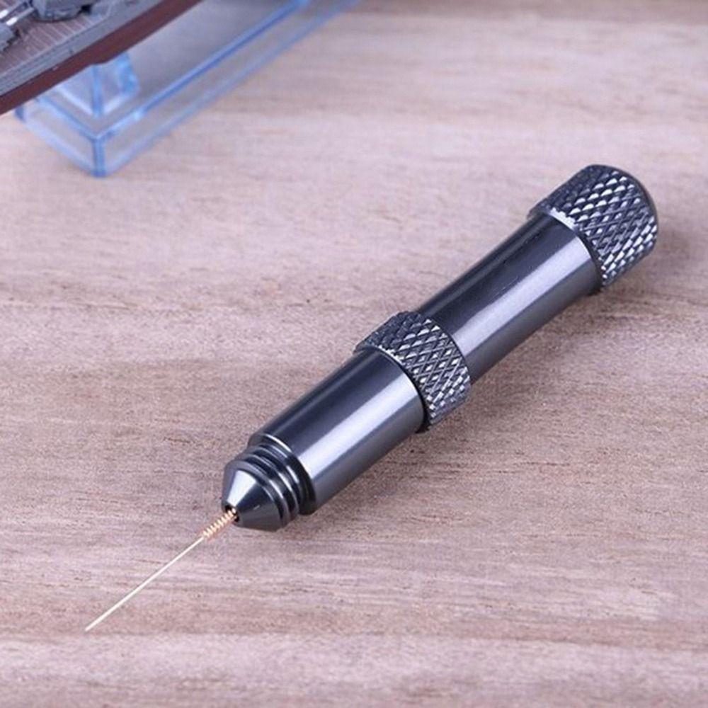 Durable Metal Precision Glue Applicator Portable Lightweight Model Glue Applicator Mini Needle Storage Compartment