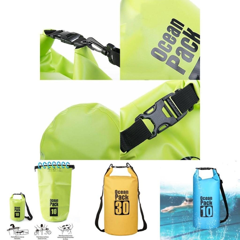 Versatile Waterproof Dry Bag For Boating And Camping With Durable Pvc Construction