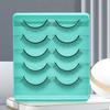 5Pair Training Lashes Beginner False Eyelashes Practice Mink Lashes Strip Individual Lashes Eyelash Extension Tools For Beginner