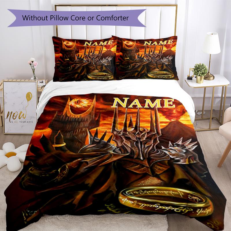 Like Warner Bros. Movies (11) Customize Your Name Bedding Set Breathable Duvet Cover with Pillowcases Home Decoration Birthday Gift