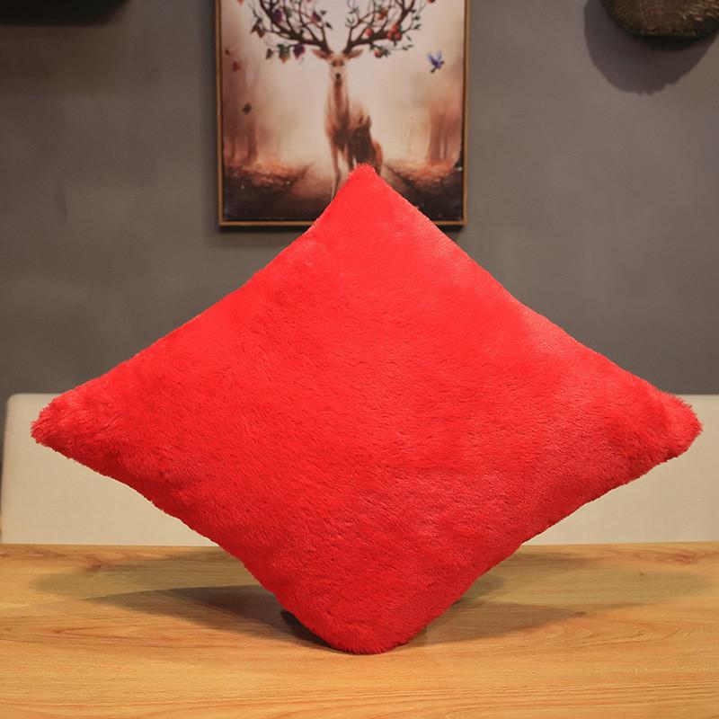 

Classic Card Suit Plush Pillow With Soft Short Plush Cover For Home Decor And Lounge Comfort Square