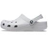 Crocs Classic Clog Unisex Atmosphere Gray EVA 2cm Breathable Outdoor Sports Sandals 10001-1FT