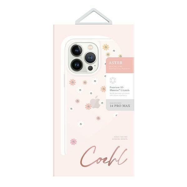 Etui do iPhone 14 Pro Max UNIQ Coehl Aster Różowe