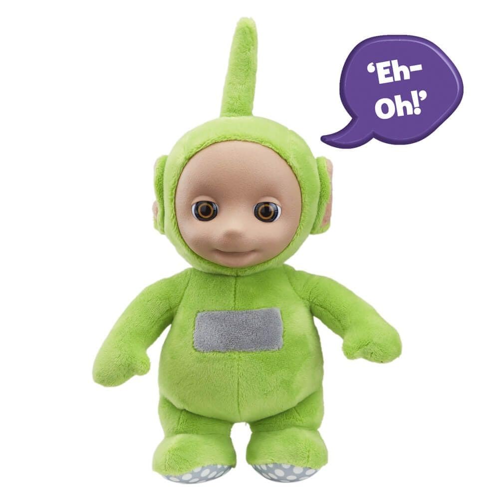 Teletubbies - Sprechendes, weiches Plüschtier, 30 cm, CBeebies-Soundeffekte, Kleinkindspielzeug, ab 18 Monaten
