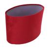 Oval Lamp Shade Cloth Lampshade E27 E14 Universal Use Modern Lamp Cover for Table Floor Lamp Burgundy