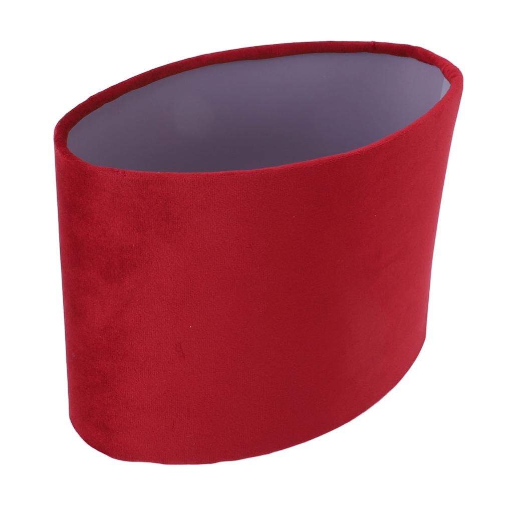 Oval Lamp Shade Cloth Lampshade E27 E14 Universal Use Modern Lamp Cover for Table Floor Lamp Burgundy