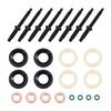 A58X-Fuel Injector Screw With Gasket 198283 3M5Q9D927BA 1233685 For Citroen Car Fuel Systems Accessory