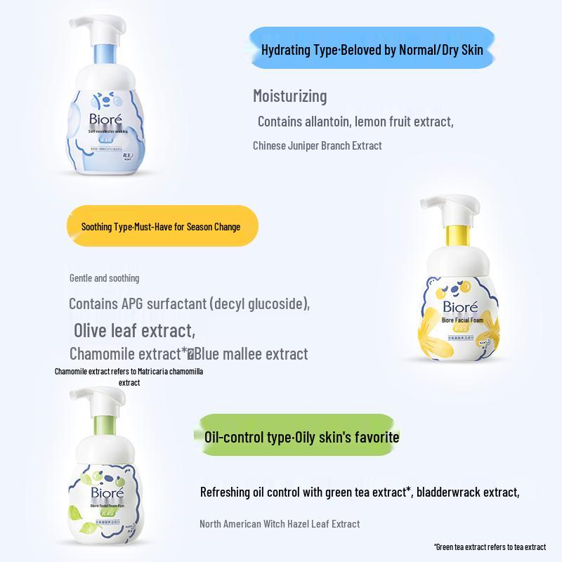 Bioré Hydrating Amino Acid Cleansing Foam