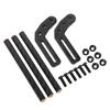 RC Car Front Bumper Carbon Fiber 75mm Wide RC Front Bumper Parts for SCX10 LCG 1/10 RC Crawler Acces