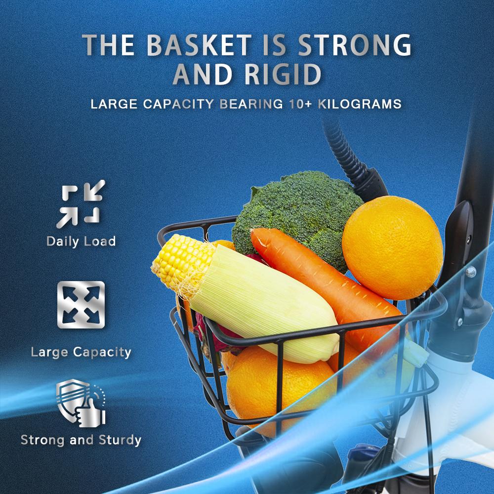 Bicicletă Electrică Pliabilă Drvetion 20" Motor 750W Bicicletă Electrică de Oraș 48V 20AH Frâne Mecanice Autonomie Maximă 110Km Sarcină 150Kg CT20