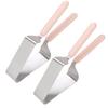1/2pcs Triangular Stainless Steel Cake Slicer Dessert Shop Cutter Fudge Dessert Slicing Processing Birthday Kitchen Tools