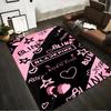 Angel Wings and Cross Design Rug Non-slip Rug Suitable for Living Room and Bedroom Sofas