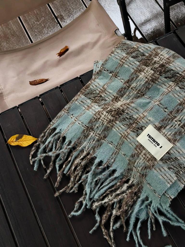 New autumn and winter new imitation cashmere scarf autumn warm long dual-purpose winter outer shawl fashion sense