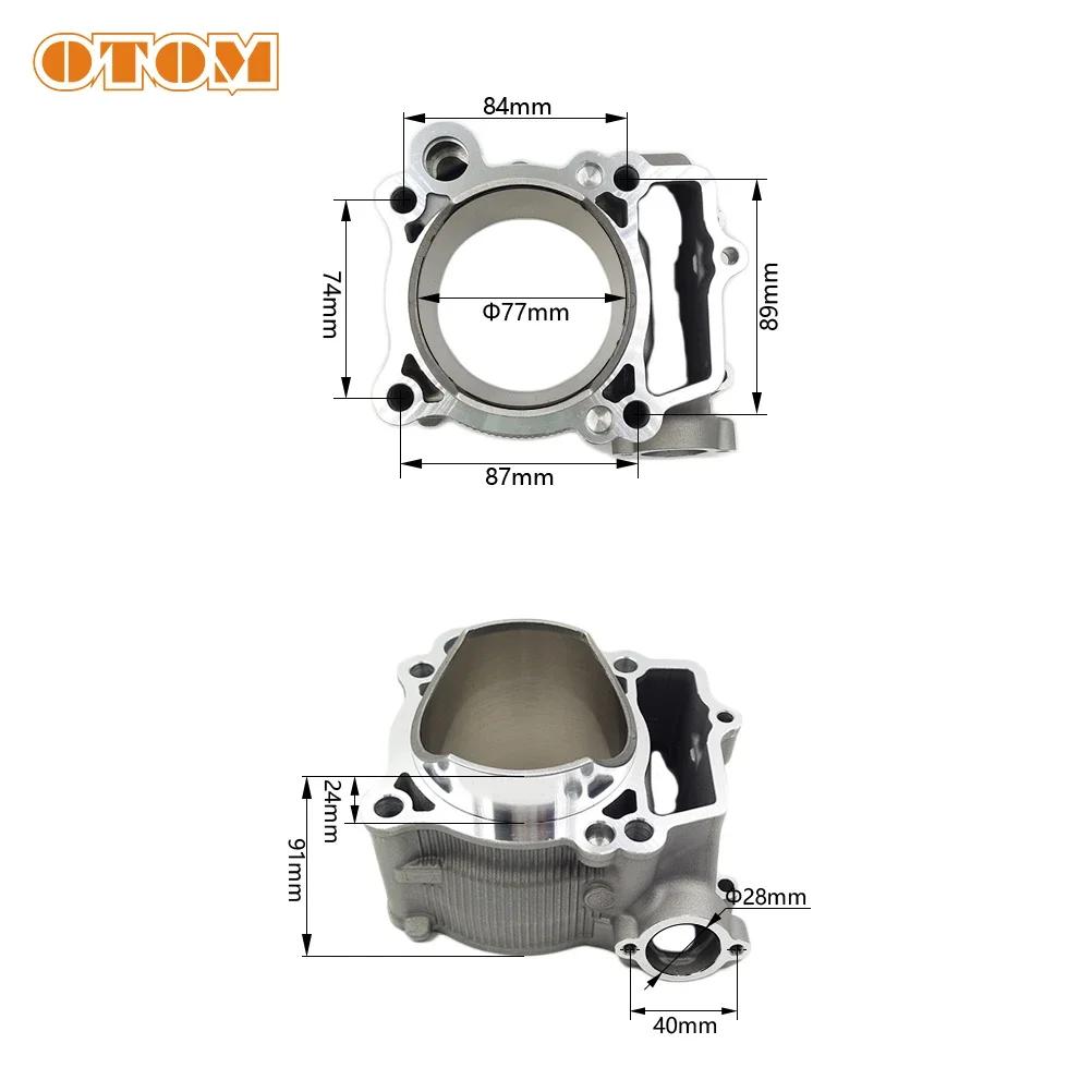 For YAMAHA YZ250F 2001-2013 Motorcycle Air Cylinder Block Aluminum Alloy Engine Cylinder Off-road Bikes Engine Accessories Parts
