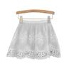 Women's Autumn/Winter White Lace Half Skirt: Fashionable, Versatile, Pure Cotton Inner Layer Essential