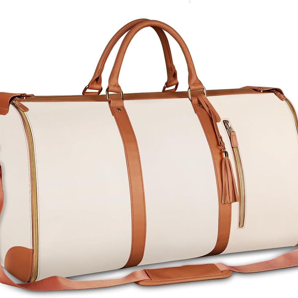 Foldable Large Capacity Multifunctional Travel Bag - One-Shoulder Messenger Style with Convenient PU Material