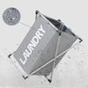 Foldable Dirty Clothes Basket Bathroom Waterproof Storage Boxes Handheld Classification Baskets Durable Clothing Organizer Bin