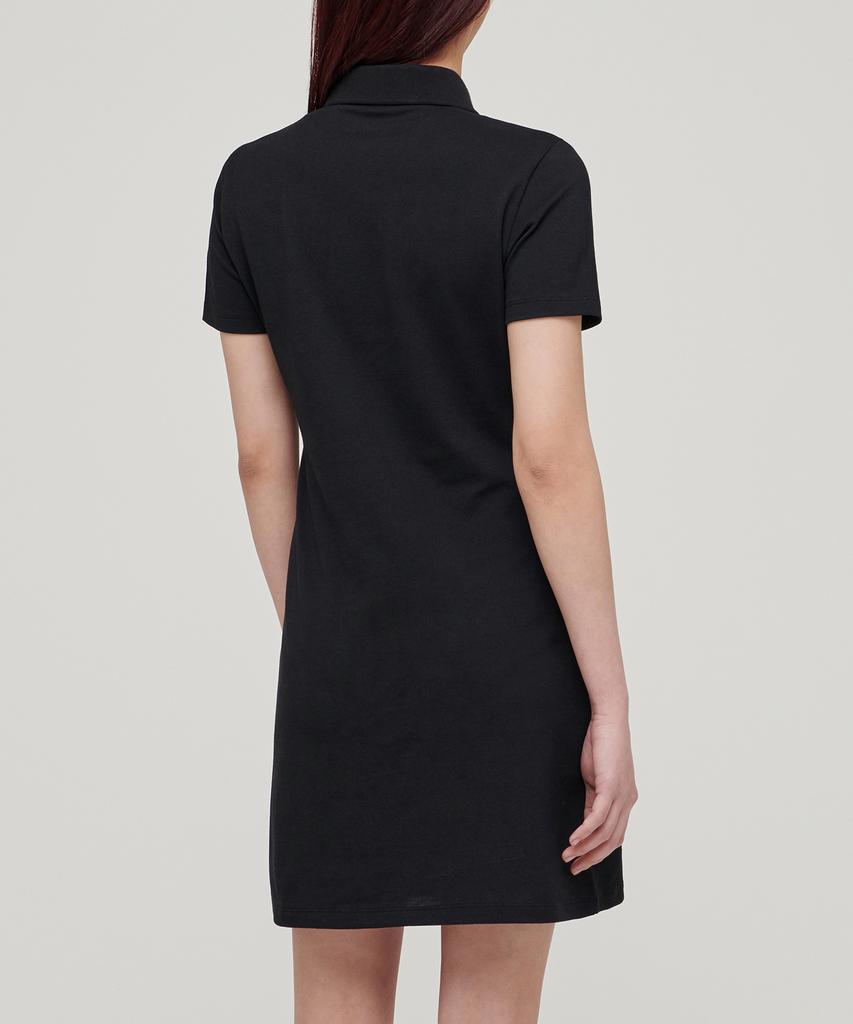 MUSINSA STANDARD WOMAN [Cooltandard] Women'S Pique Polo Dress [Black]