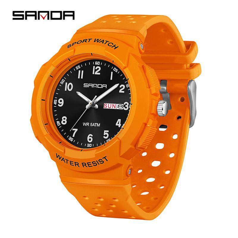 Sanda Student Watch: Simple Double Calendar Design for Junior High Students