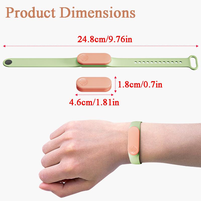 Newest Wristband Pill Case Ultra-portable 360° Rotating with Buckle Travel Outdoor Daily Medication Container for Emergency Drug