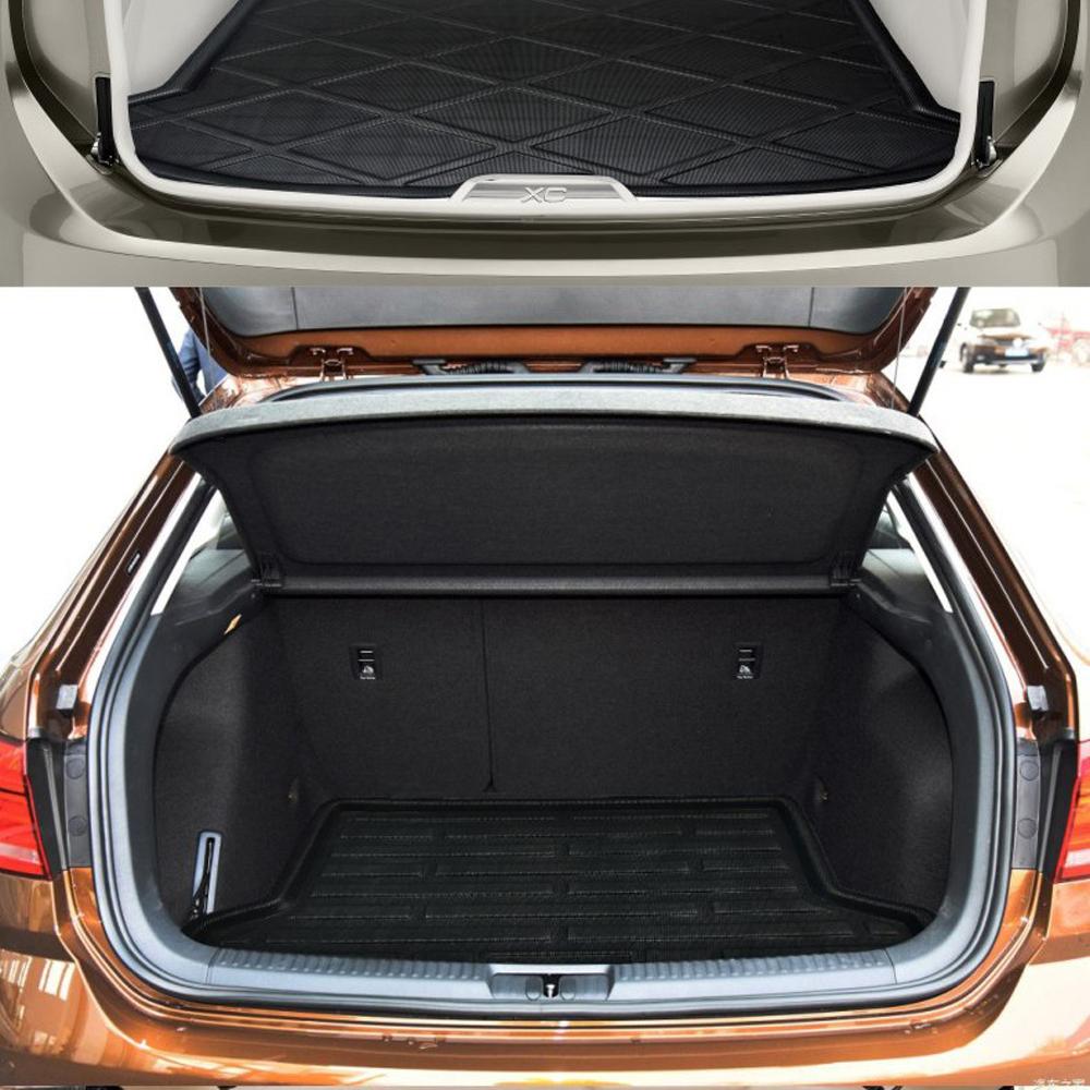 for Volkswagen VW Caddy 2K MK3 2005~2019 Car Trunk Mat Boot Liner Cargo Floor Tray Luggage Carpet Waterproof Cover Accessories