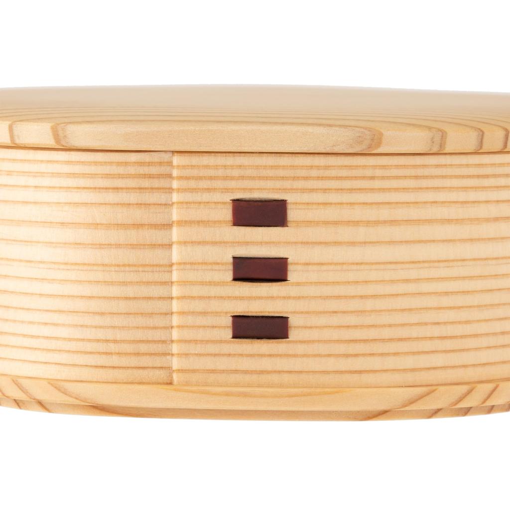 Odate Kogei Akita Cedar Bento Plum Blossom Single Diameter x Height Capacity Made in Product Number 3741 Co., Ltd. "Bentwood" Box, Design, Tier,