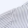 Womens Striped Cotton Blend Long Sleeve Shirt Loose Fit Casual Office Wear