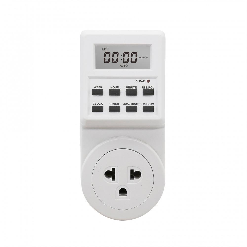 Digital Timer Socket Kitchen Timing Switch Electronic Mini Timer Outlet 15A 1800W 120V/10A 2200W 220V Power Socket Timer Switch3