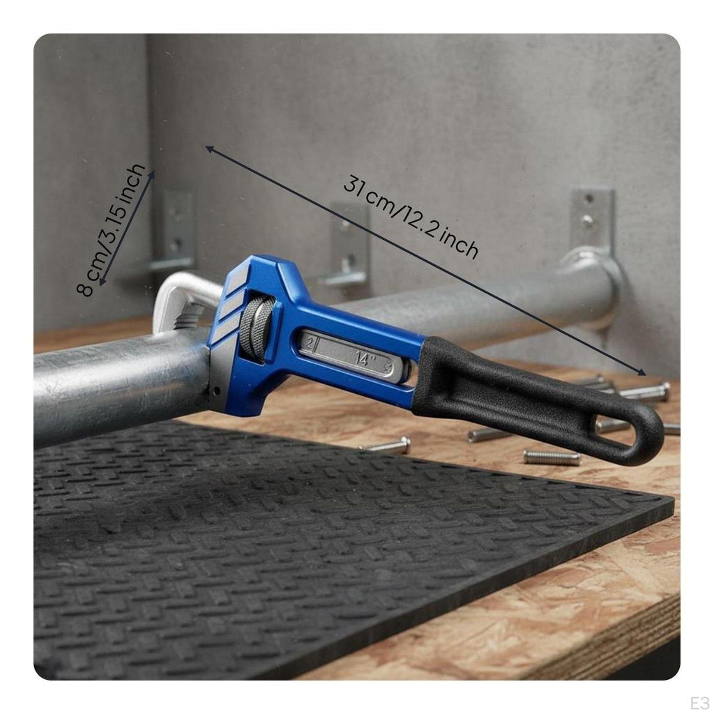 Plumbing Wrench Rapid Pipe High Hardness HeavyDuty Quick Manufactured Steel