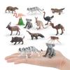 Mini Wildlife Animal Pvc Model Set With Static Figures For Collectors And Home Decor