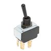 Light Switch Compatible with Peterbilt 330 357 359 377 378 379 387 2004-2005, DPST Toggle Headlamp & Clearance Switch, Replace #577.75611 16-06657