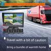 Große LKW-Dashcam mit 360-Grad-Panoramablick, Vierkanal-Überwachung, 24V High-Definition-Nachtsicht und integriertem Rückfahrbildsystem